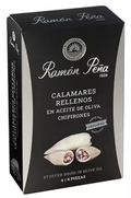 Calamars farcis à l'huile d'olive
